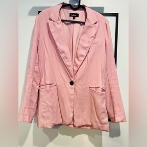 Lulu's Soft Pink Blazer